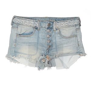 AEO | Hi Rise Shortie Button Fly Denim Shorts
